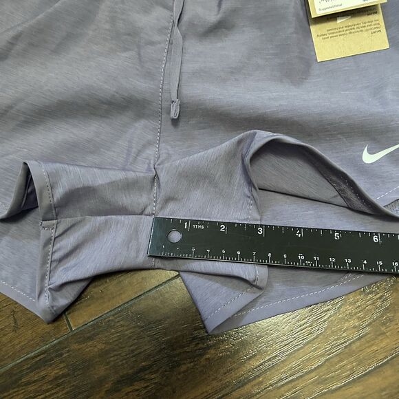 NWT Nike Womens Size Small Dri-FIT Tempo Brief-Lined Running Shorts Purple - Picture 2 of 7